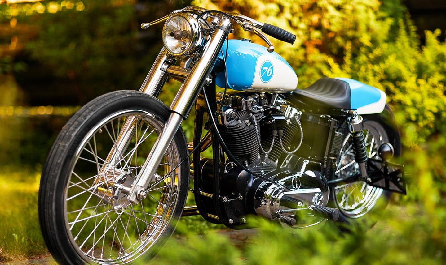 USA製ハーレー Harley-Davidson vintage HATecru 1976 Harley-Davidson® XLH Sportster Super H Liberty Edition