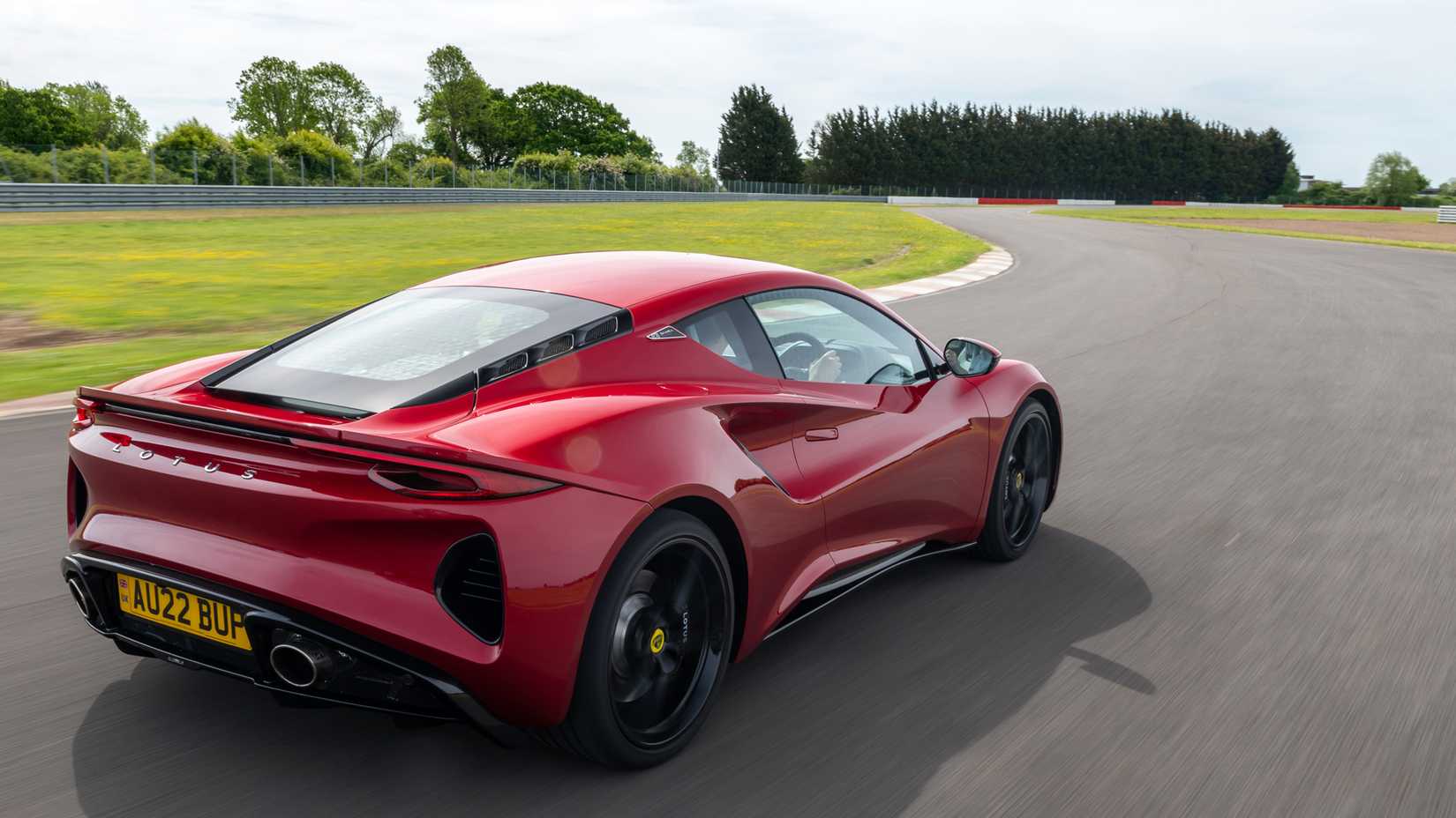 2023 Lotus Emira on track
