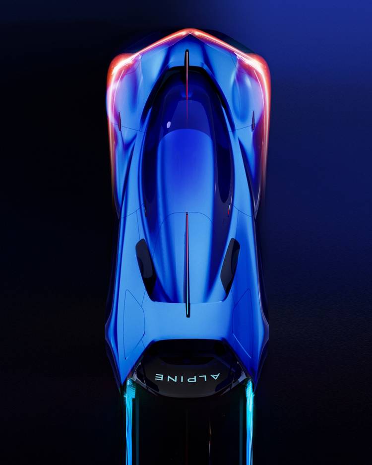 Alpine Alpenglow Officially Unveiled With A Hydrogen Combustion Engine ...