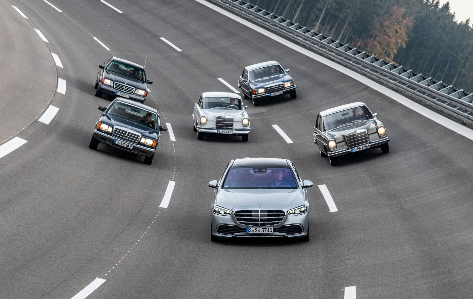 Mercedes-Benz S Class Generations