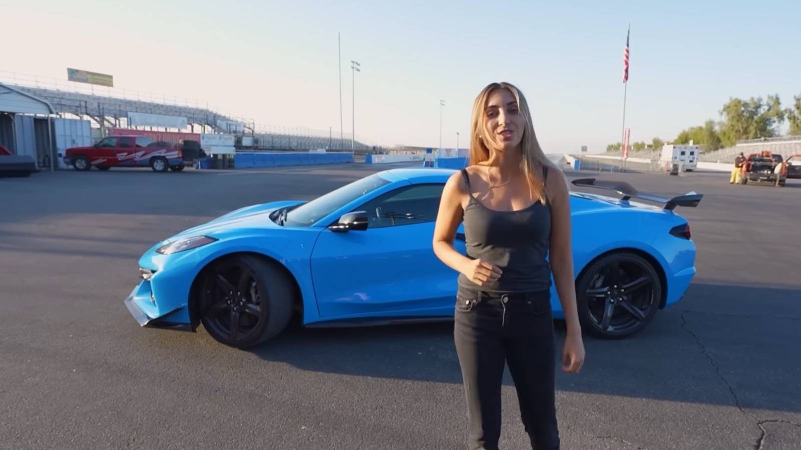 Emelia Hartford Just Proved How Fast the 2023 Corvette Z06 Really Is