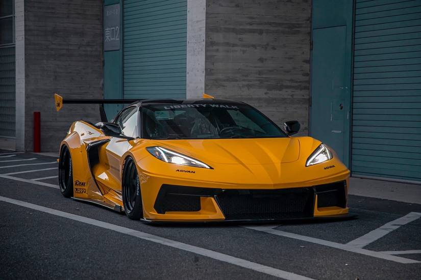 Chevrolet Corvette C8 from Liberty Walk 4