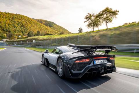Amg One Rear View Mercedes-AMG One Is Officially The Fastest Production Car Around ...