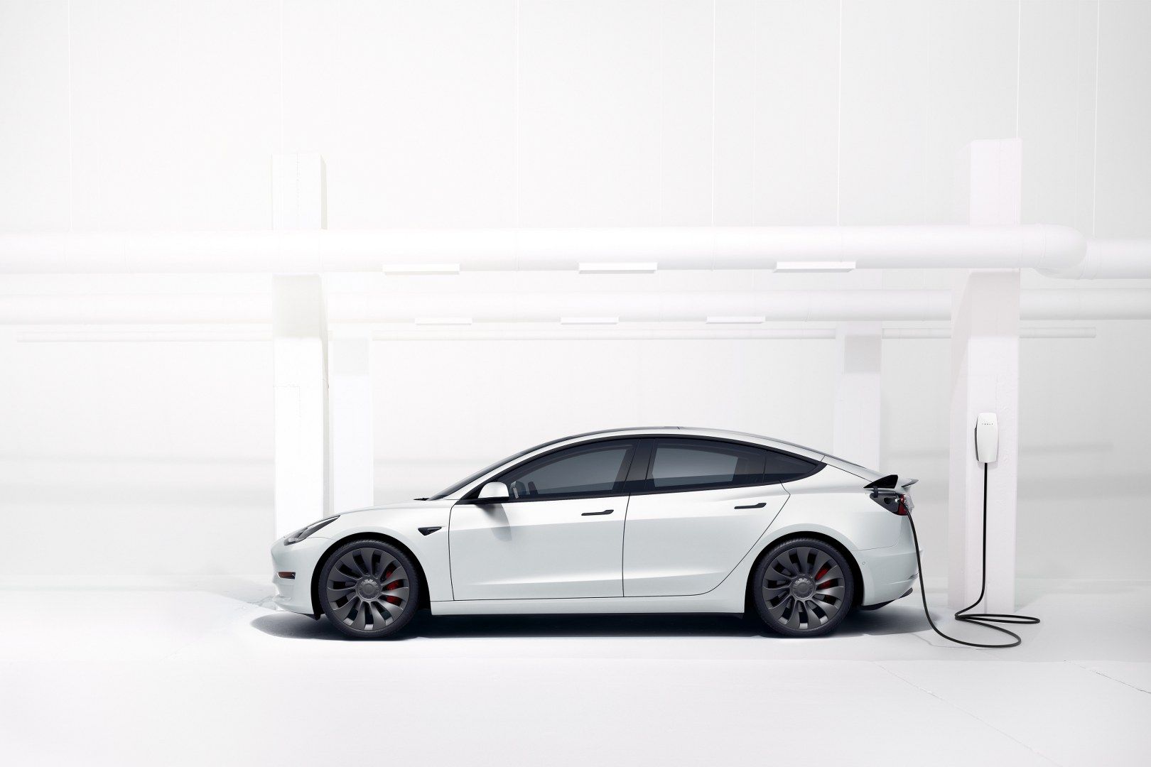Tesla Model 3 charging