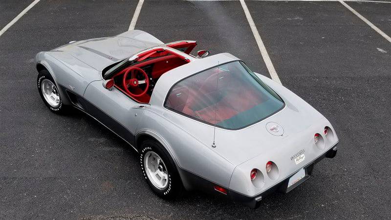 C3 Corvette top view