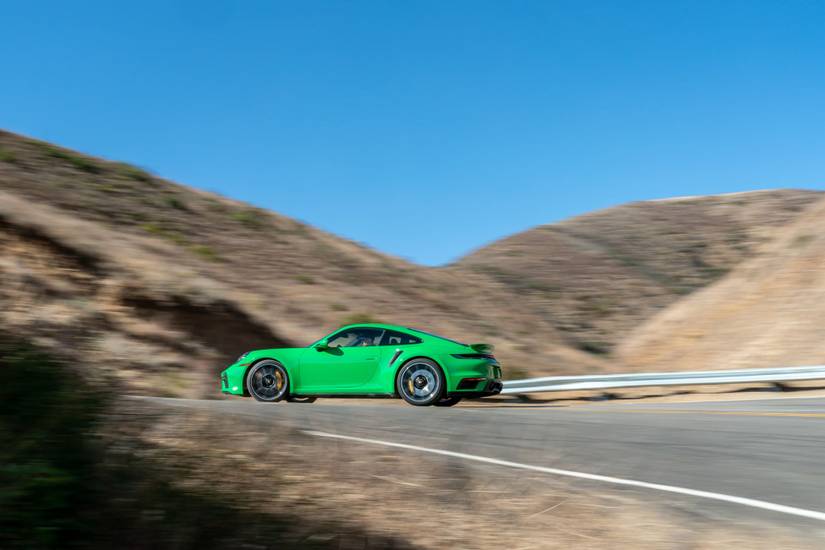 Porsche Exploding Watch This 900-HP 992 Turbo S Explode To 200 MPH On The Autobahn