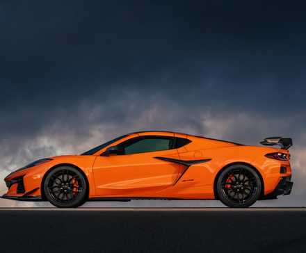 Orange 2023 Chevrolet Corvette Z06
