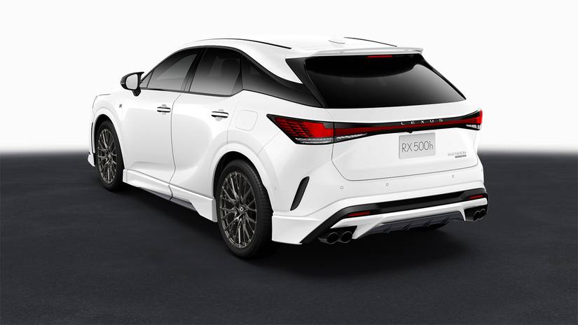 New Lexus Rx Rear TRD Gives The Lexus RX Sportier Looks, Better Handling