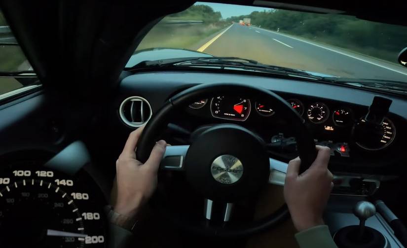 Watch A 2006 Ford GT Roar To 200 MPH In A Top Speed Run