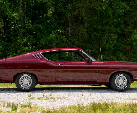 A parked 1969 Ford Talladega