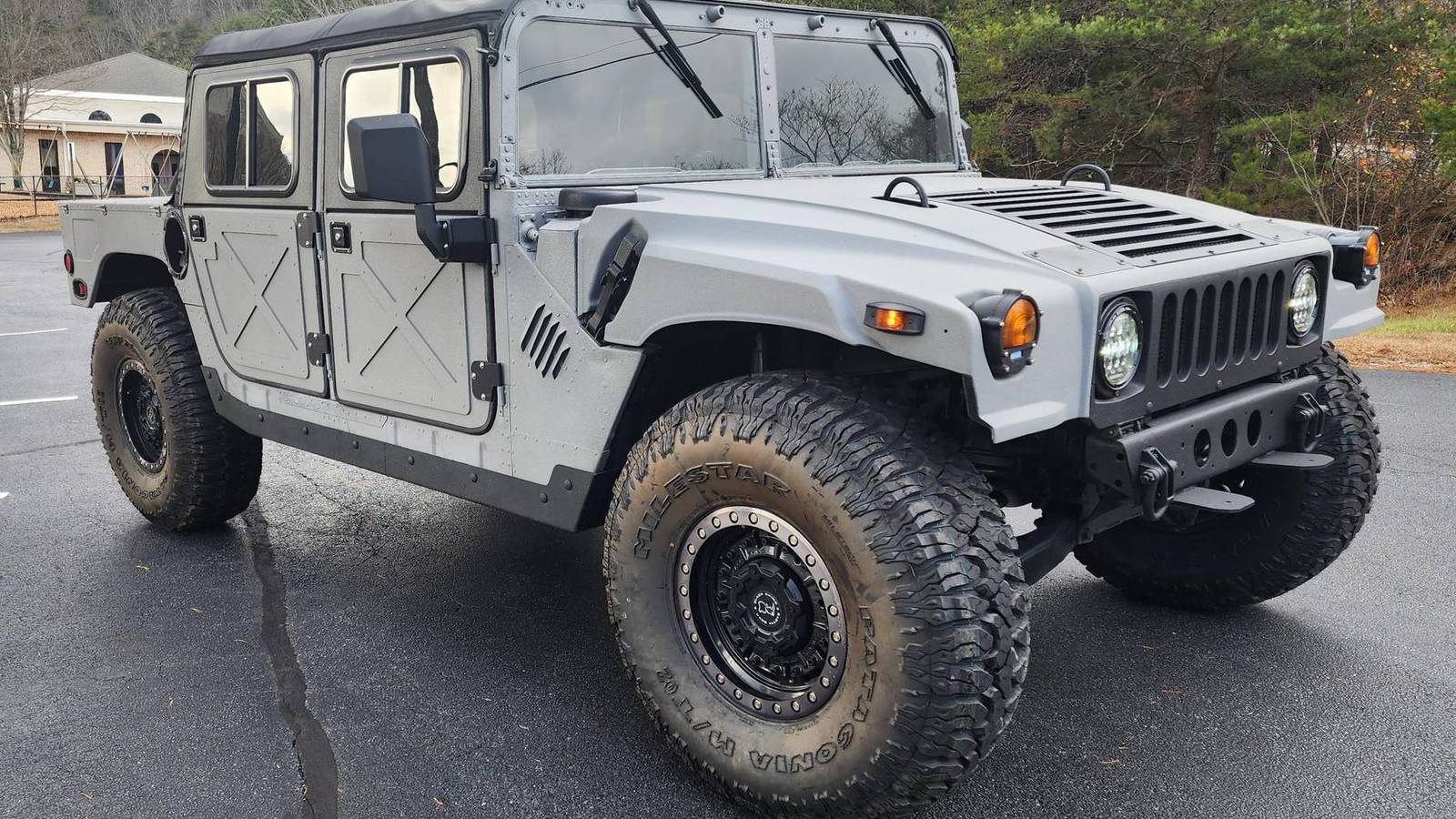This Decommissioned U.S. Army AM General Humvee Is Now A Street-Legal Tank