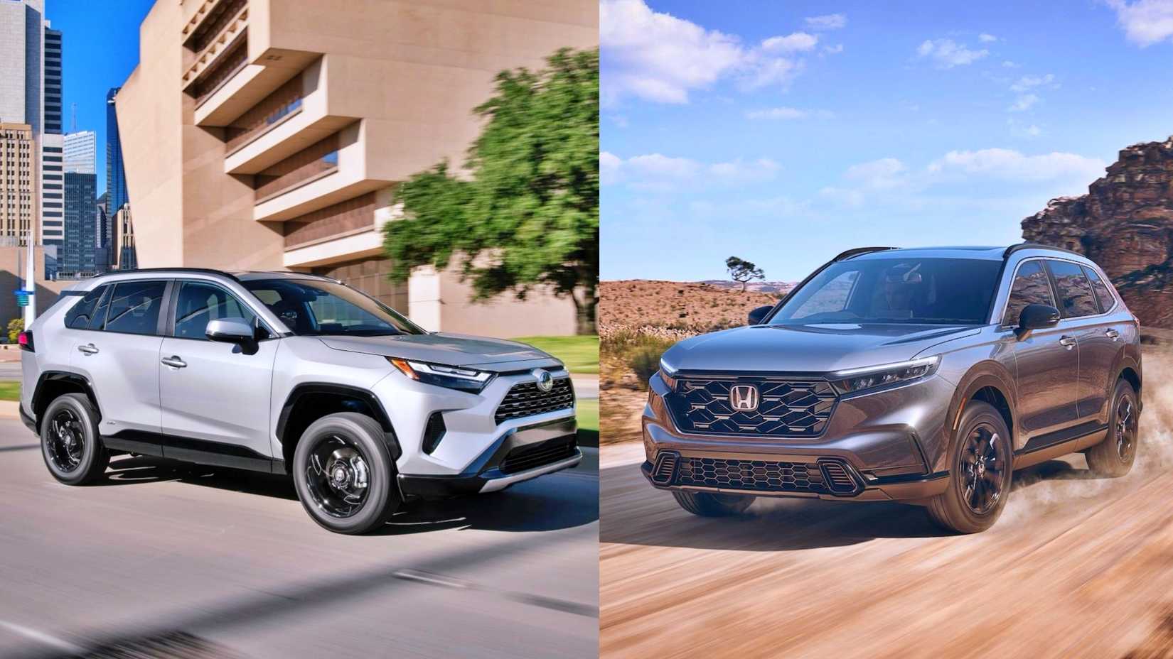 2023 CR-V vs Toyota Rav4