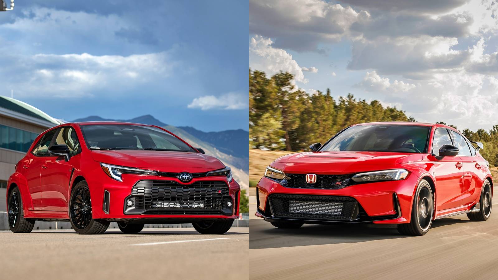 Ultimate Hot Hatch Battle: 2023 Civic Type R Vs Toyota GR Corolla