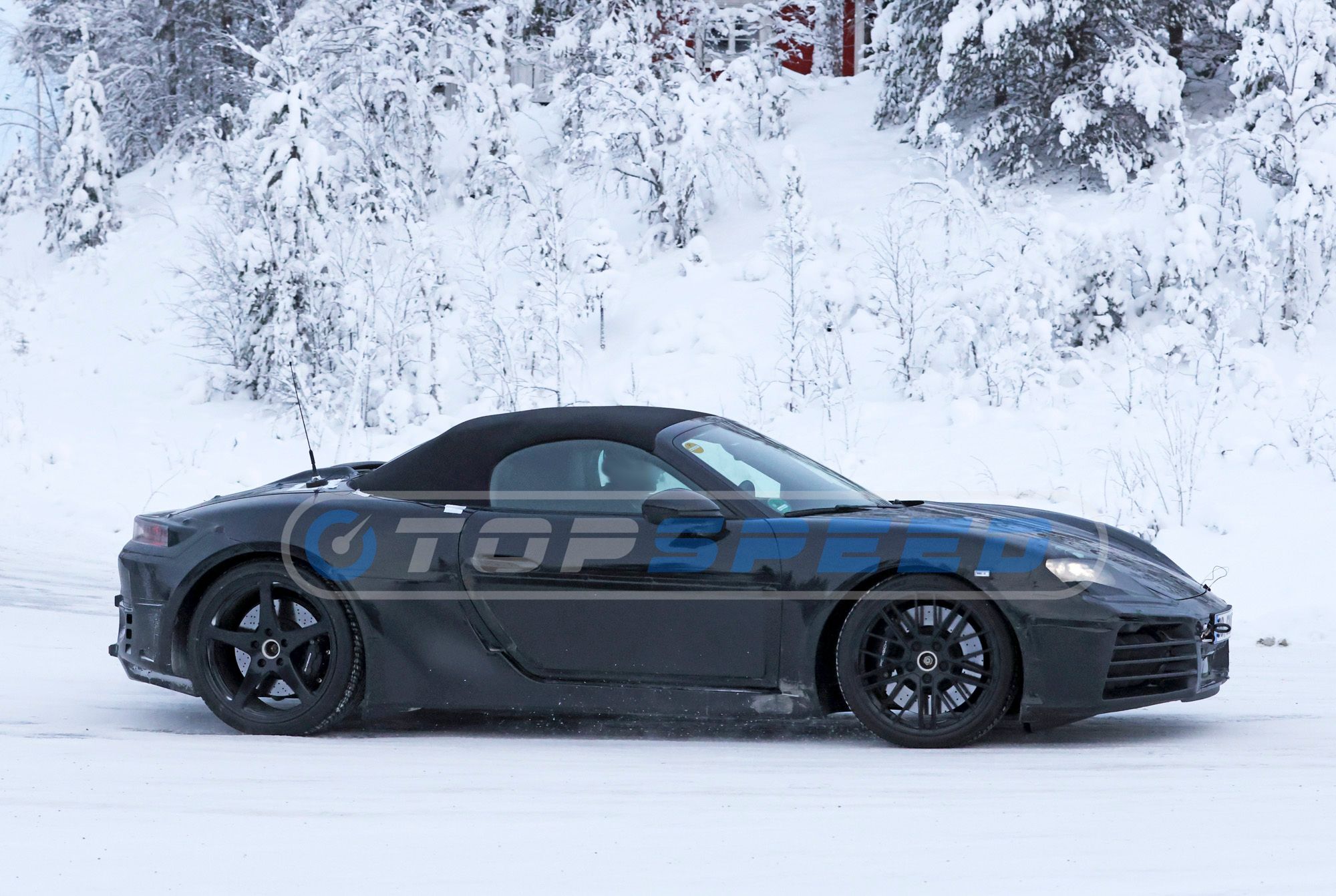 Spy Shots An Early Look At The 2025 Porsche 718 Boxster EV