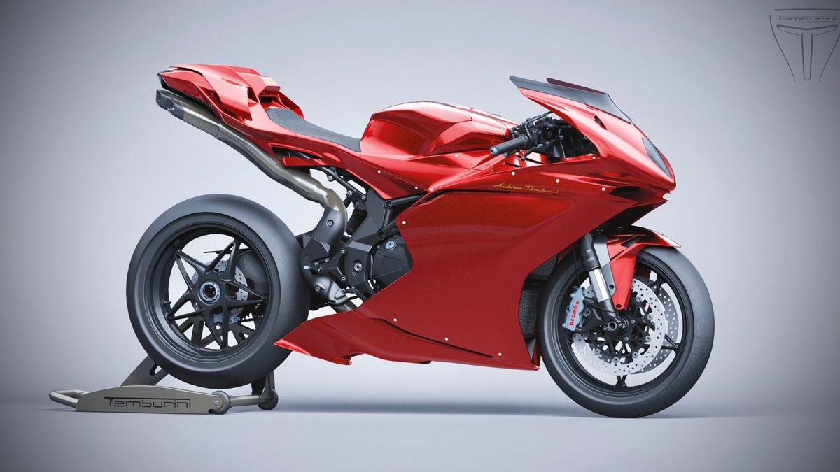 The Gorgeous MV Agusta Tamburini Corse F43 Celebrated Famed