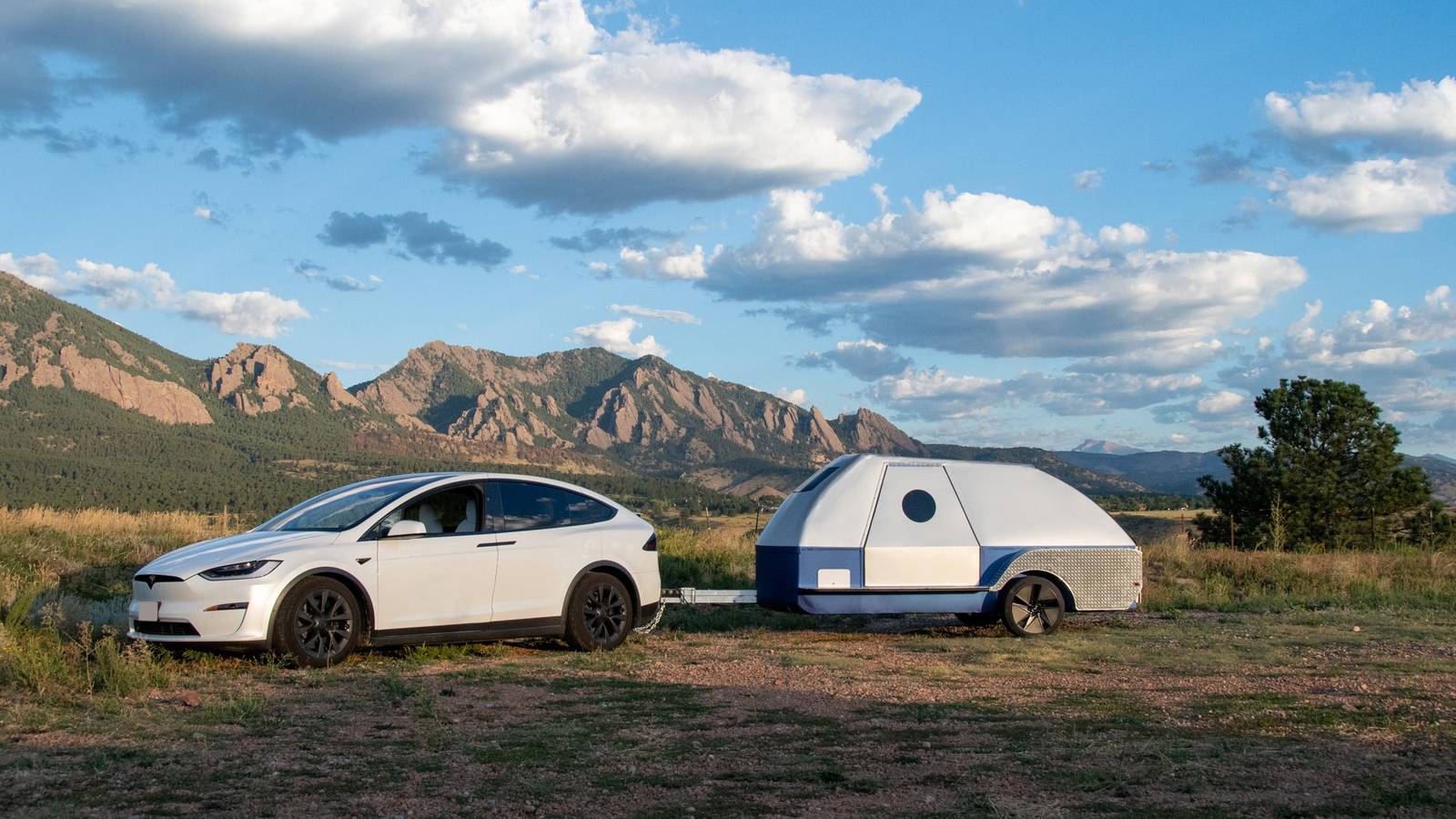 Colorado Teardrops Introduces A Camper That Can Charge EVs Anywhere