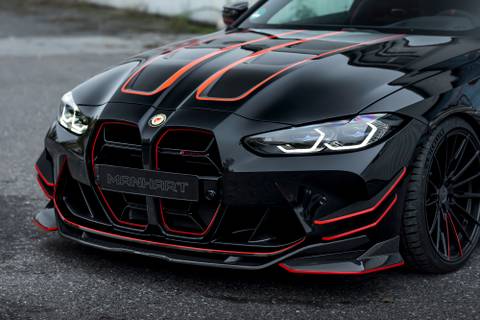 This BMW M4 CSL By Manhart Has Mind-Blowing Performance And Stunning Looks