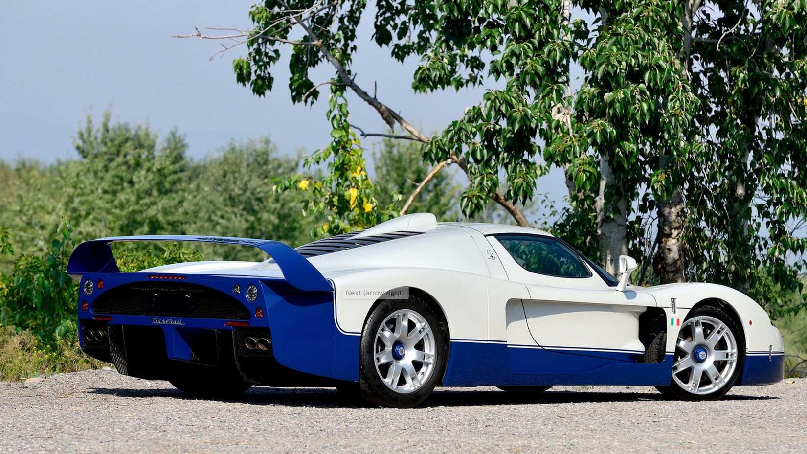 Maserati MC12 rear three quarter shot
