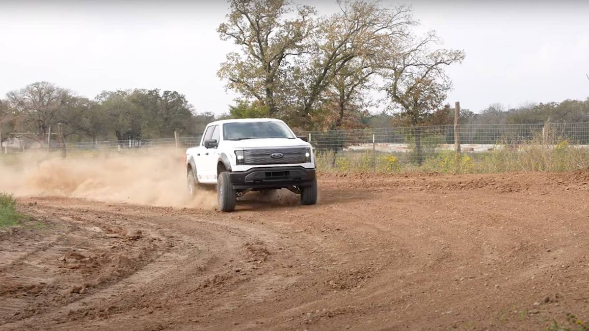 This Ford Raptor-Swapped F-150 Lightning Pickup Truck Is The EV Off ...