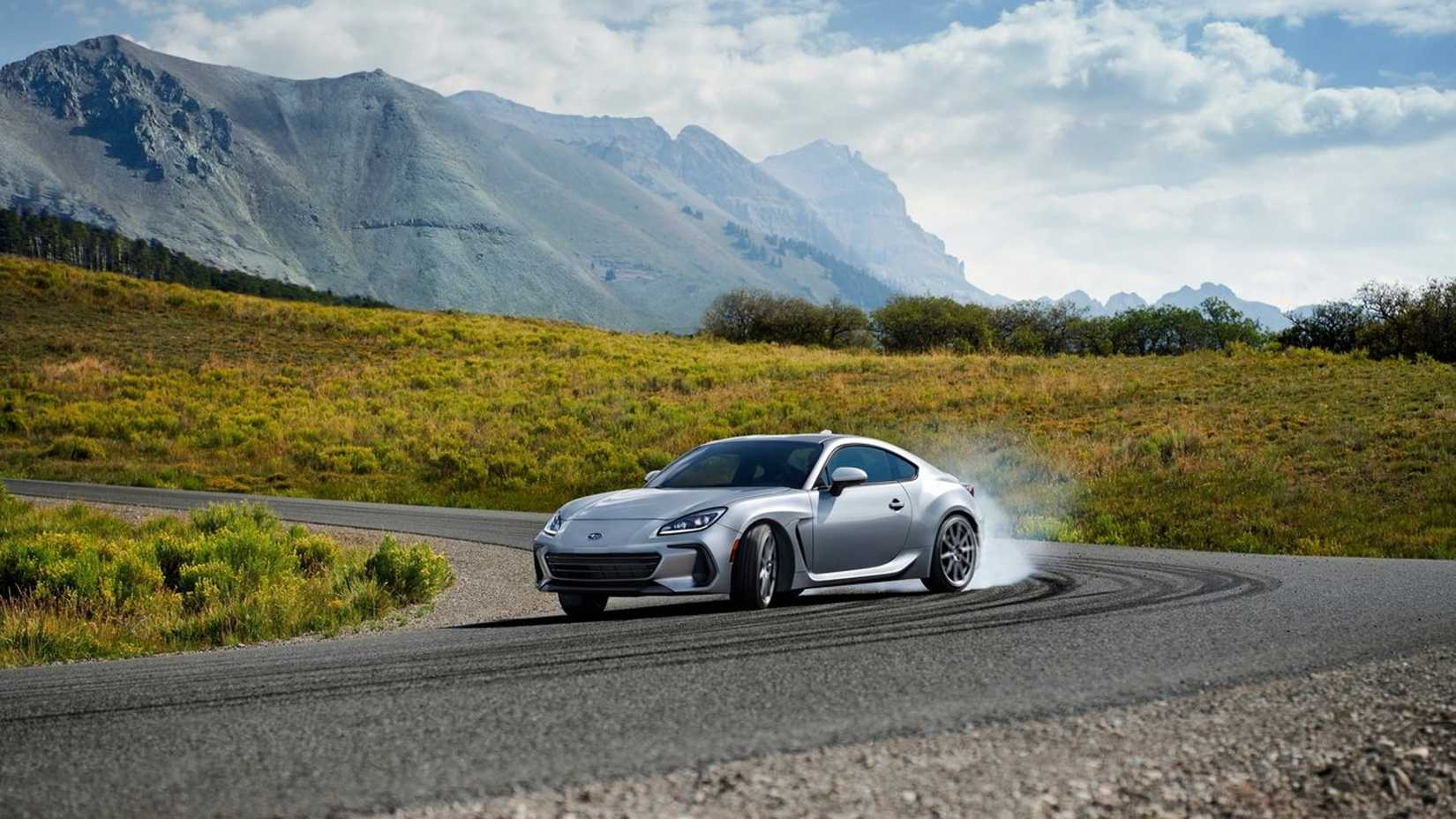 Grey 2022 Subaru BRZ