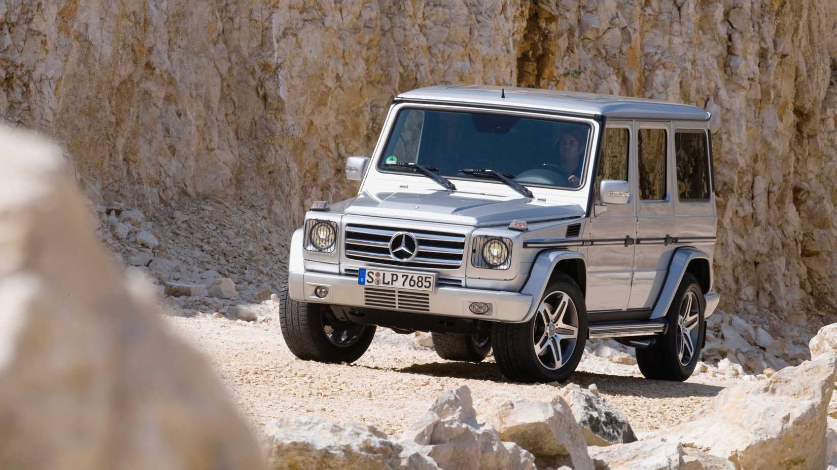 A silver 2008 G 55 AMG