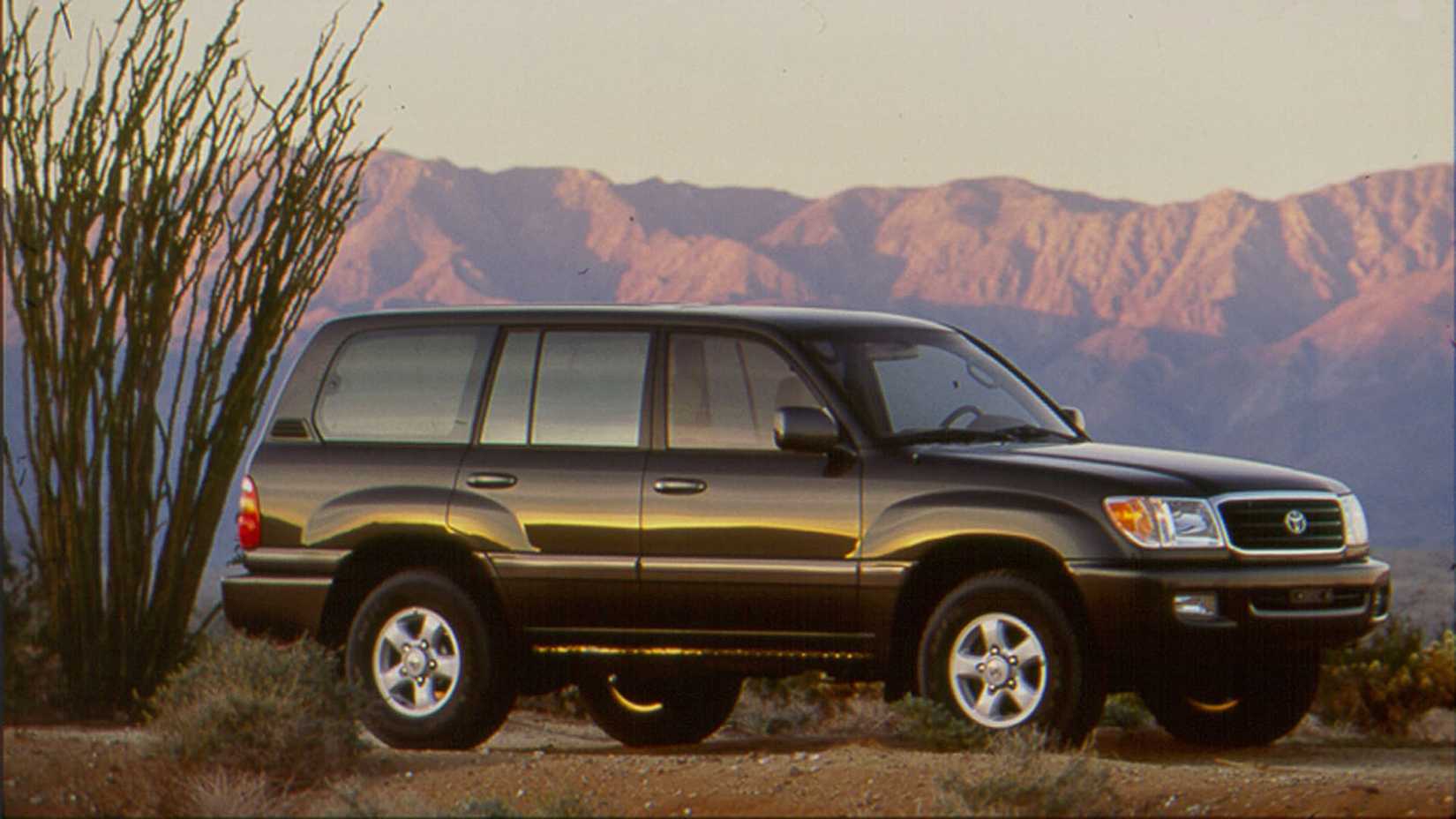 Preto 1998 Toyota Land Cruiser Série 100 FJ100