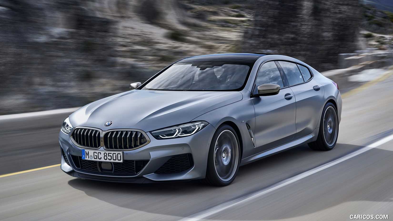 Blue BMW 8-Series Gran Coupe