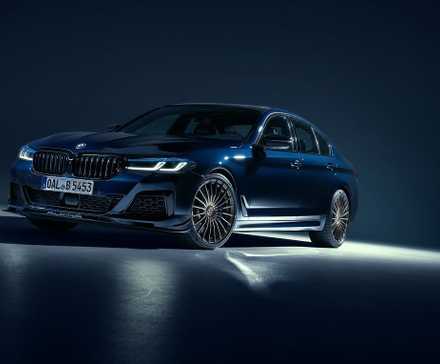 Alpina B5 GT estúdio azul