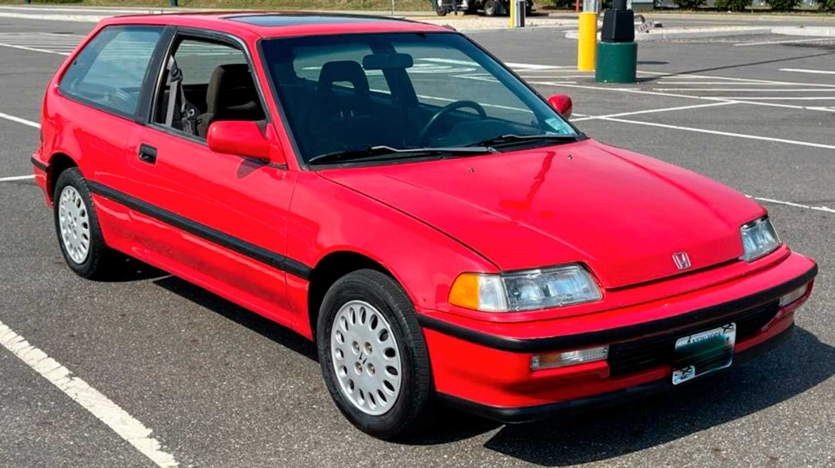 Honda Civic SI vermelho 1991