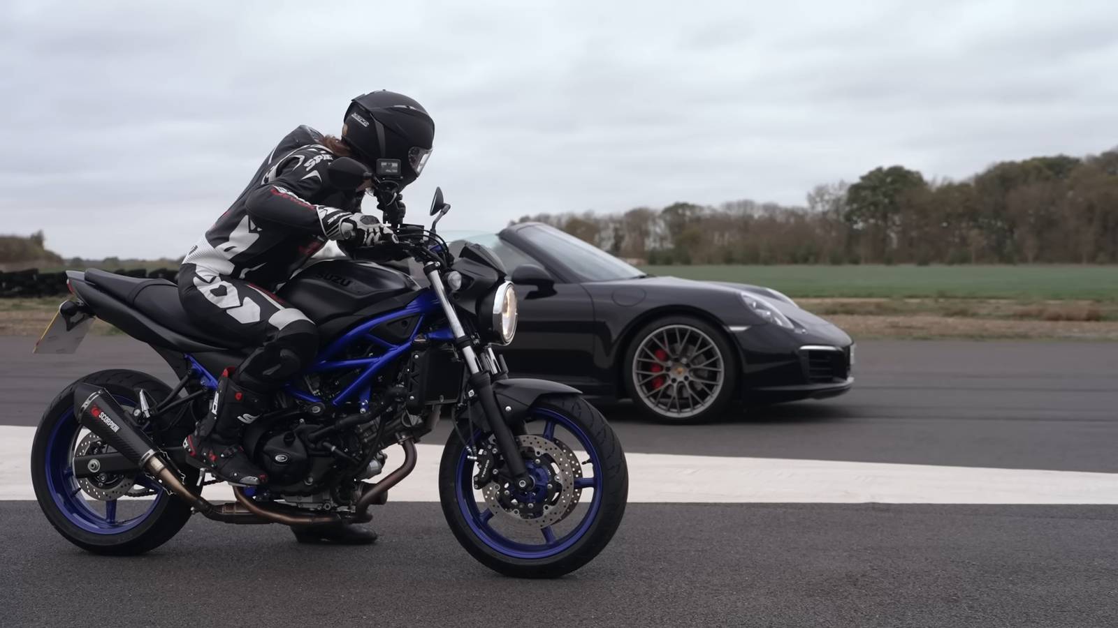 A Suzuki SV650 Shows Its Blistering Speed Against A Toyota GT86, BMW M2 ...