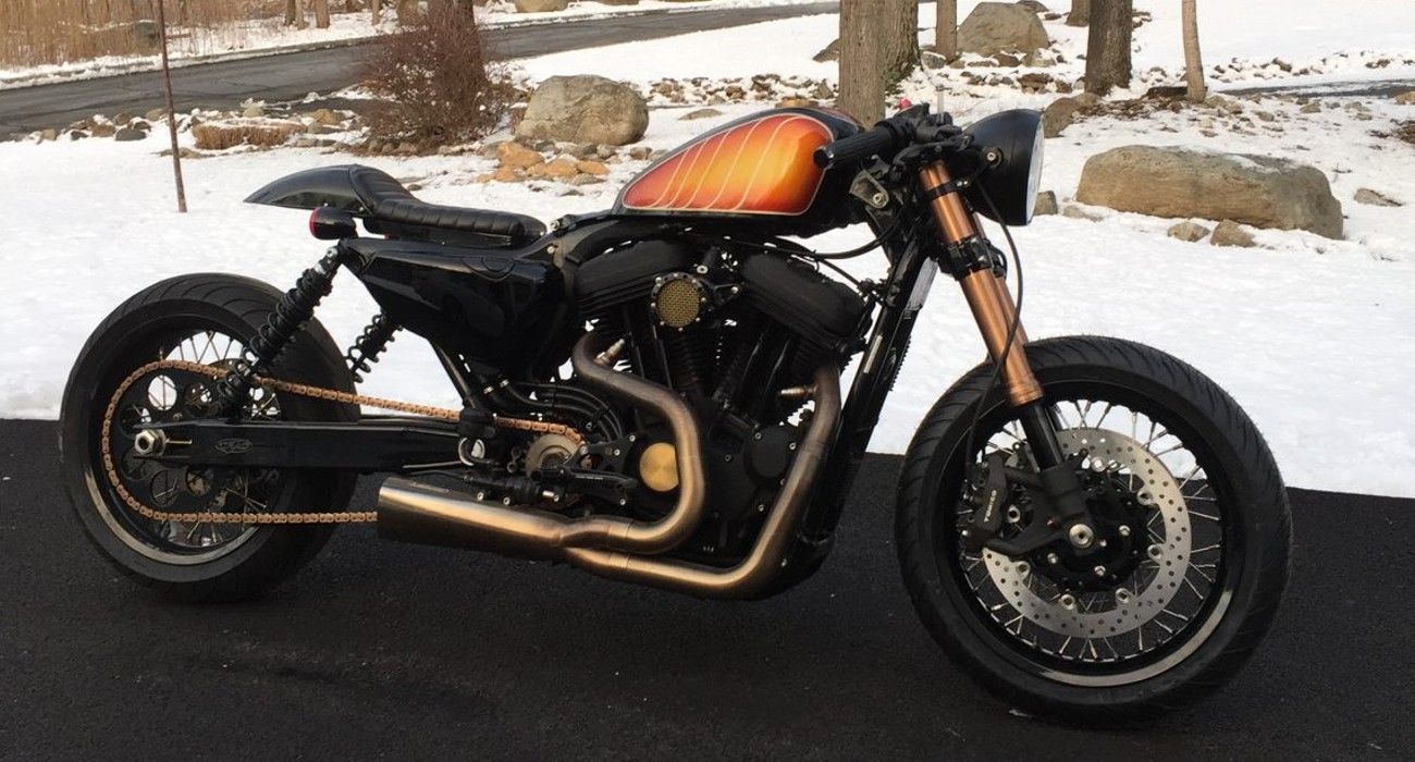 American-Built Custom Harley-Davidson Sportster Can Smoke Japanese