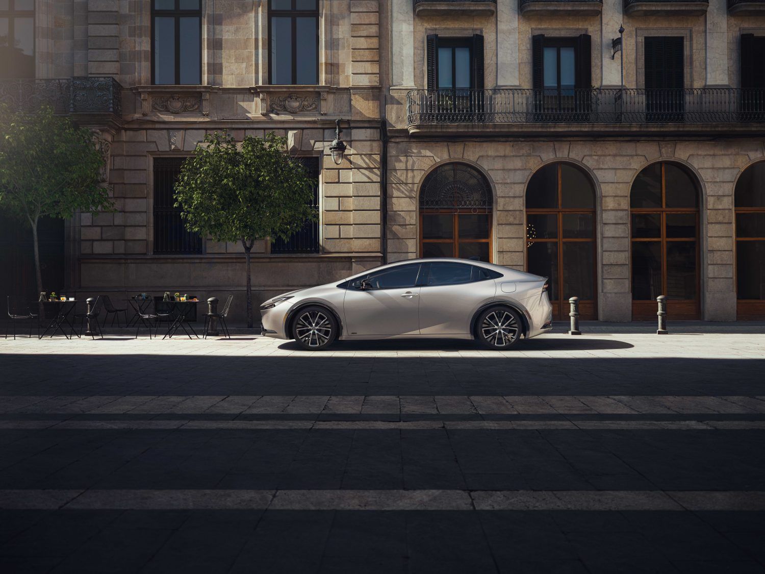 Prius prateado