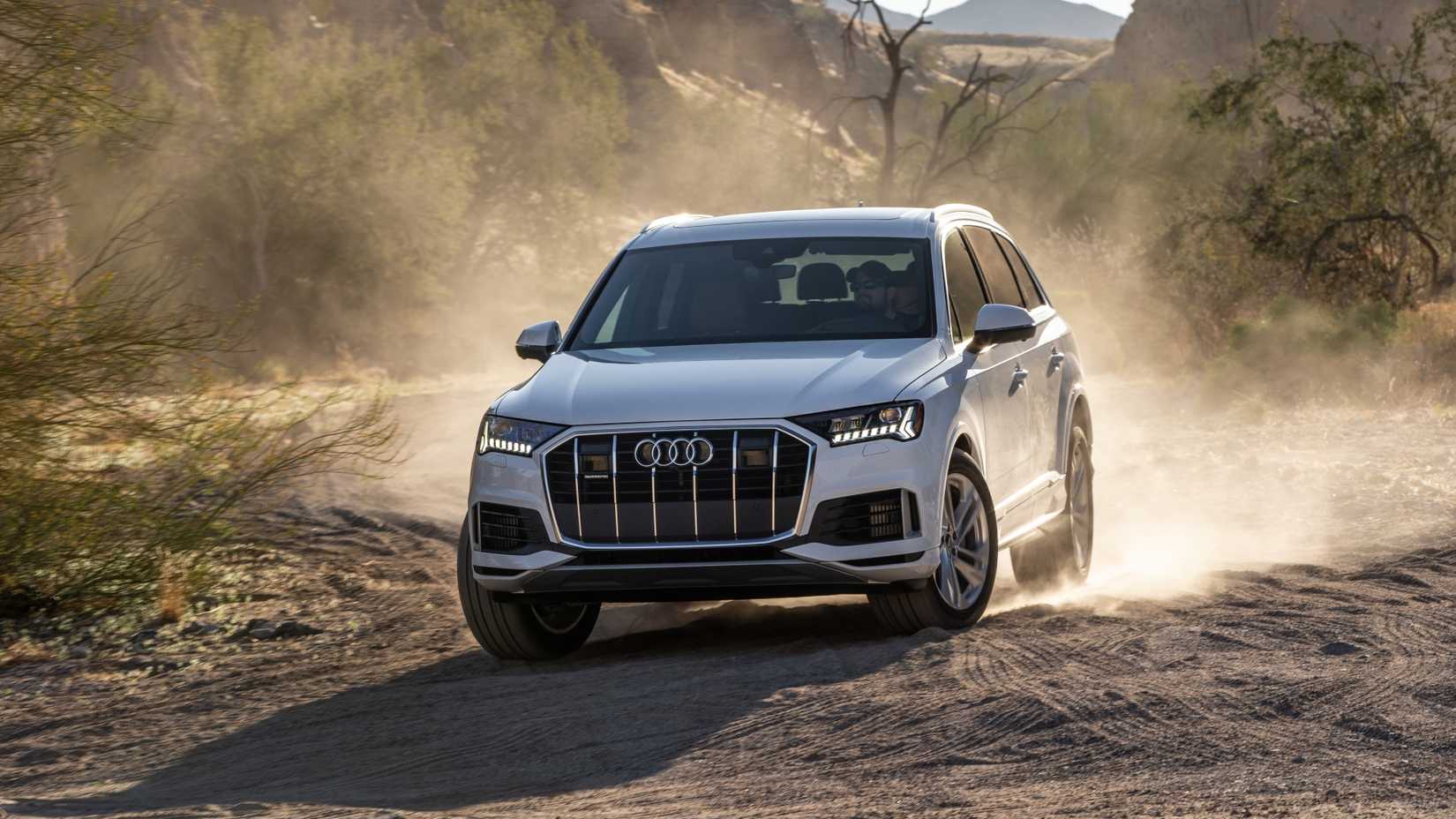 White 2020 Audi Q7 Off-Road