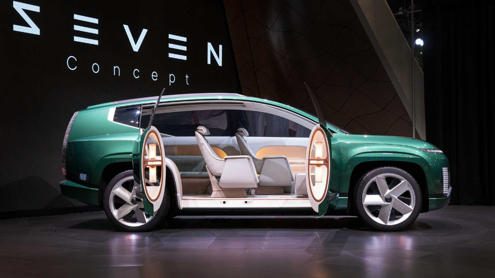 Apresentação do conceito Hyundai Ioniq 7 SUV.