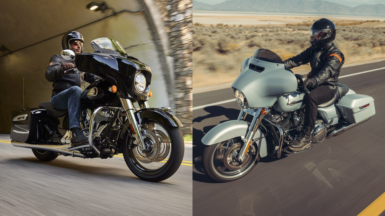 Extraordinary Harley Davidson Street Glide Vs Indian Chieftain Pictures
