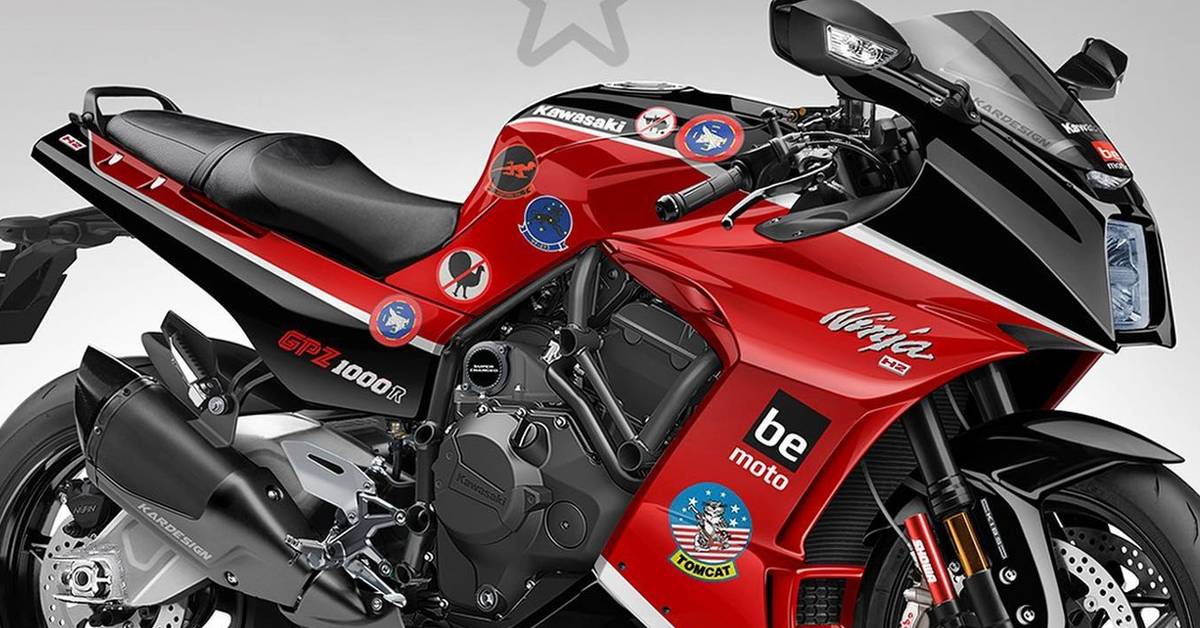 Kawasaki Ninja GPZ900R Looks Stellar In Its Fresh Supercharged Avatar