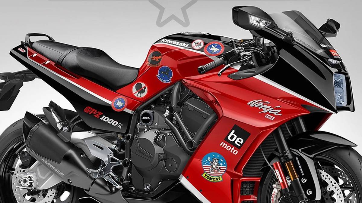Kawasaki Ninja GPZ900R Looks Stellar In Its Fresh Supercharged Avatar