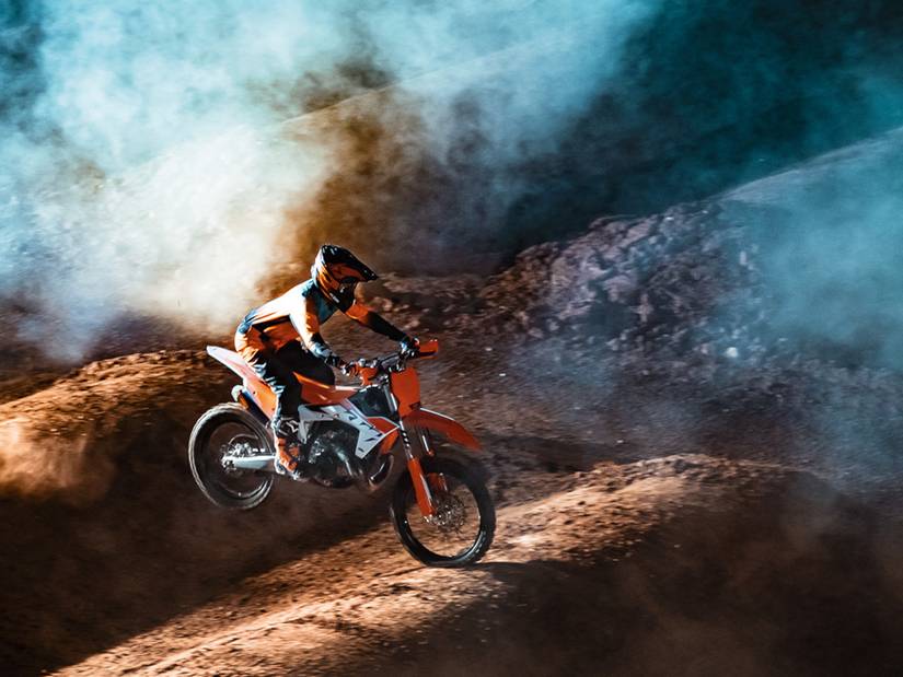 KTM Two Stroke Motorcycle