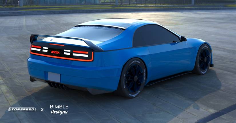 This Rendering Is Proof The Nissan 300ZX Should Come Back As An EV