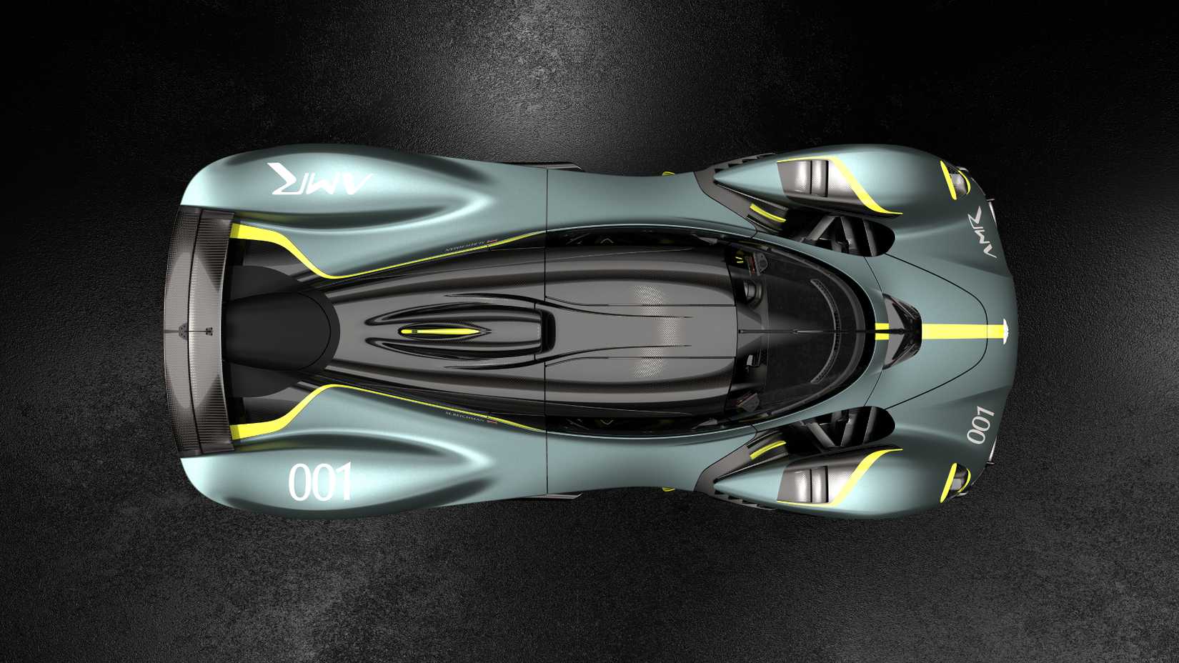 2022 Aston Martin Valkyrie in green