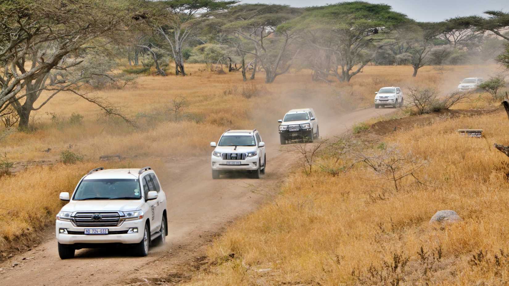 Toyota SUVs in Africa