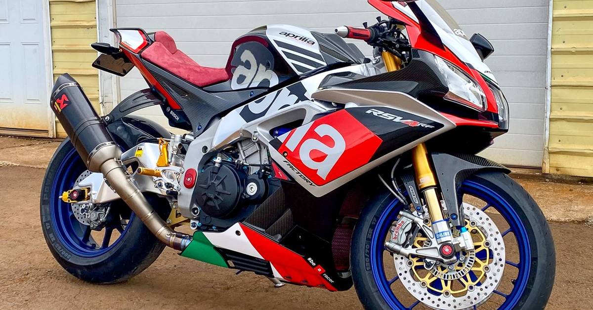 This 1-in-200 Aprilia RSV4 RF Will Help You Realize Your Wildest 