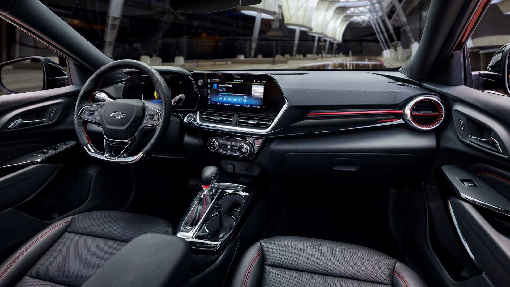 Interior do Chevrolet Trax RS 2025