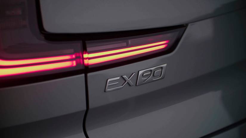 Volvo EX90 badge