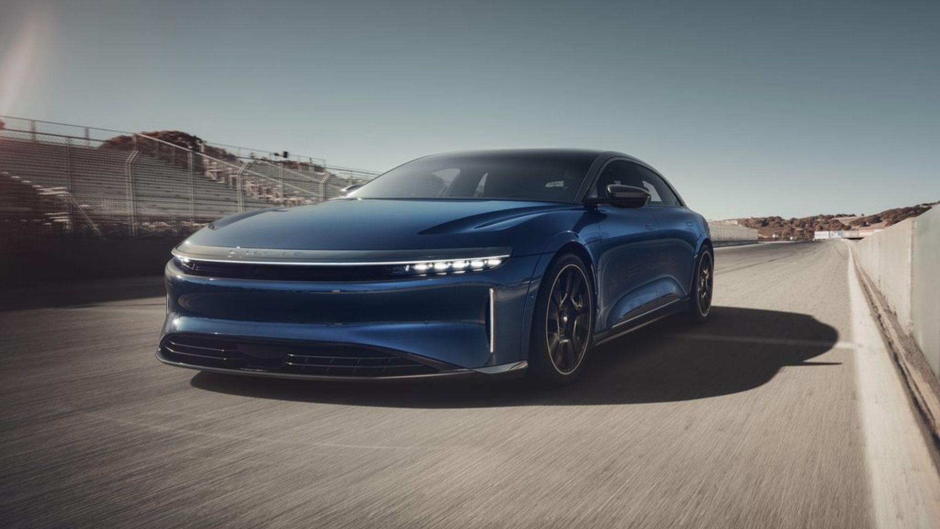 Blue Color Lucid Air Sapphire