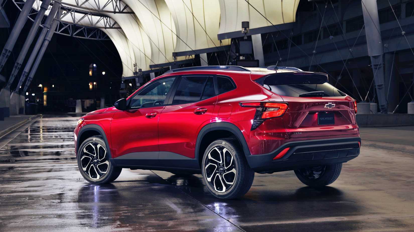 Red 2024 Chevrolet Trax RS