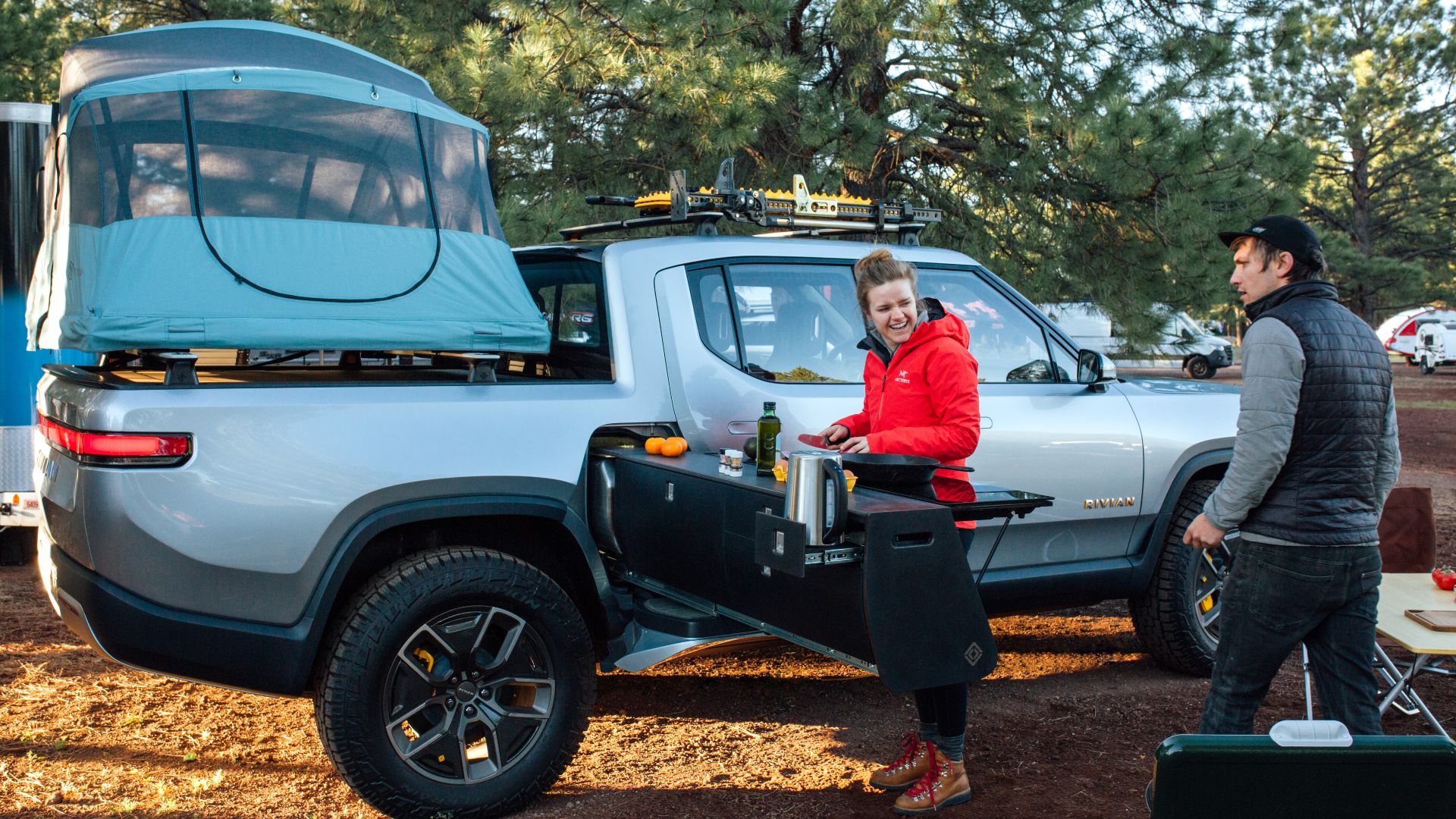 Rivian R1T Gear Tunnel