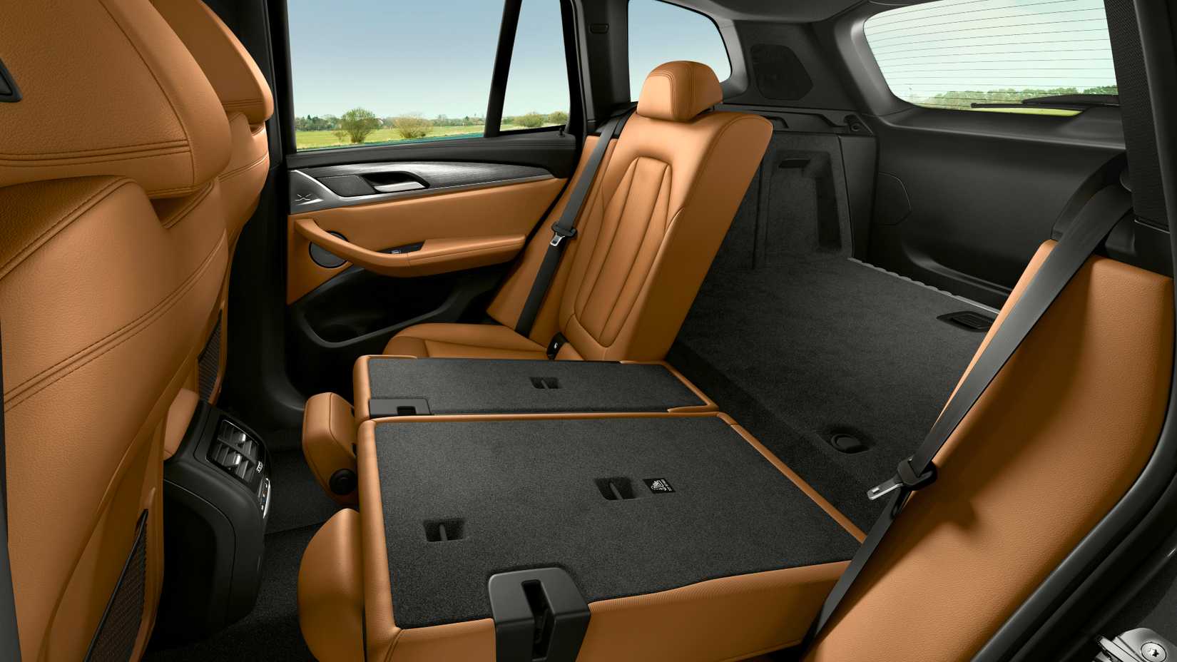 2023 BMW x3 rear interior seat down