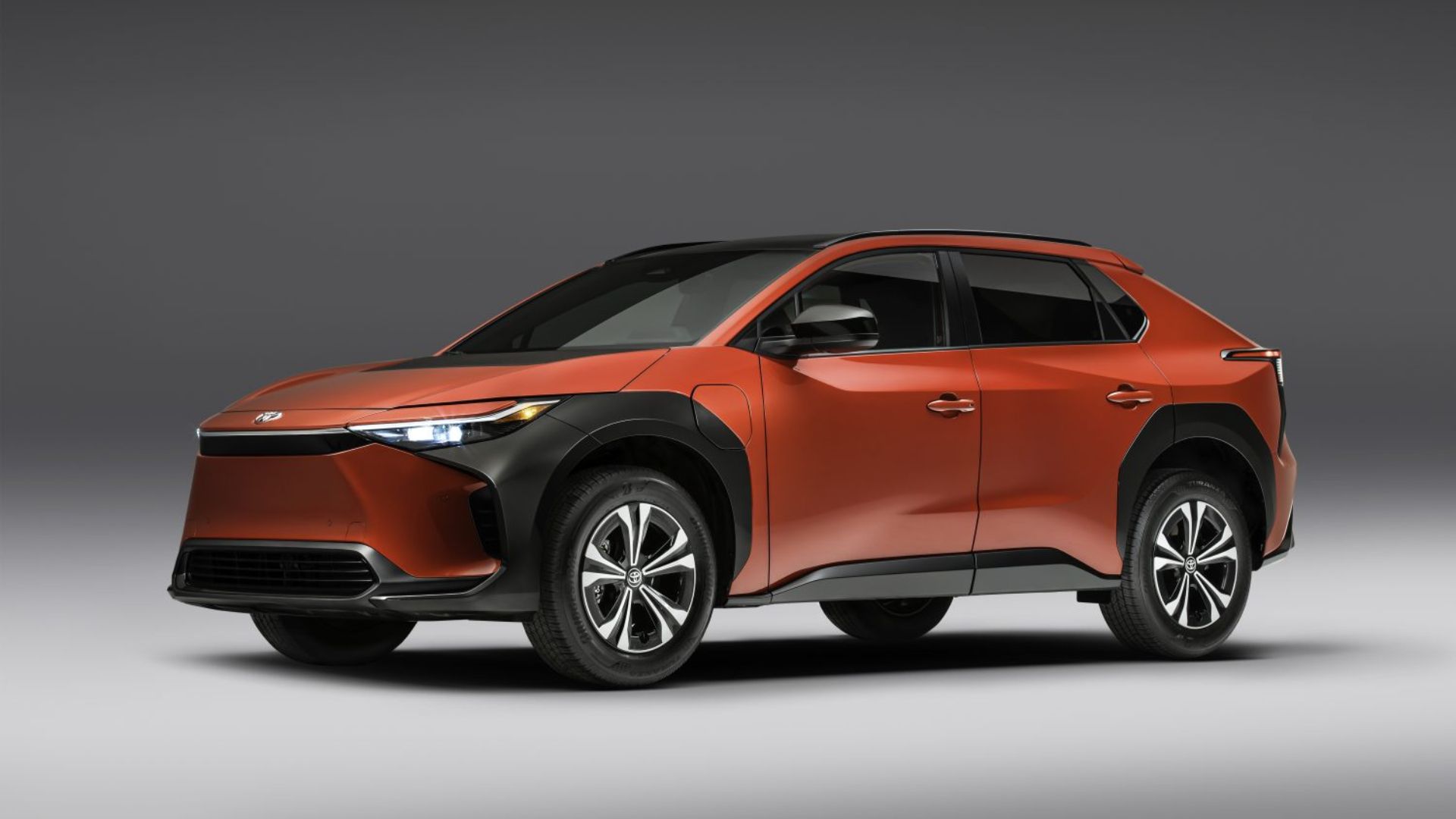 Supersonic Red Toyota bZ4X 