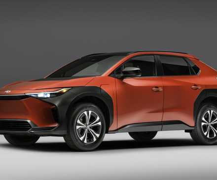 Supersonic Red Toyota bZ4X